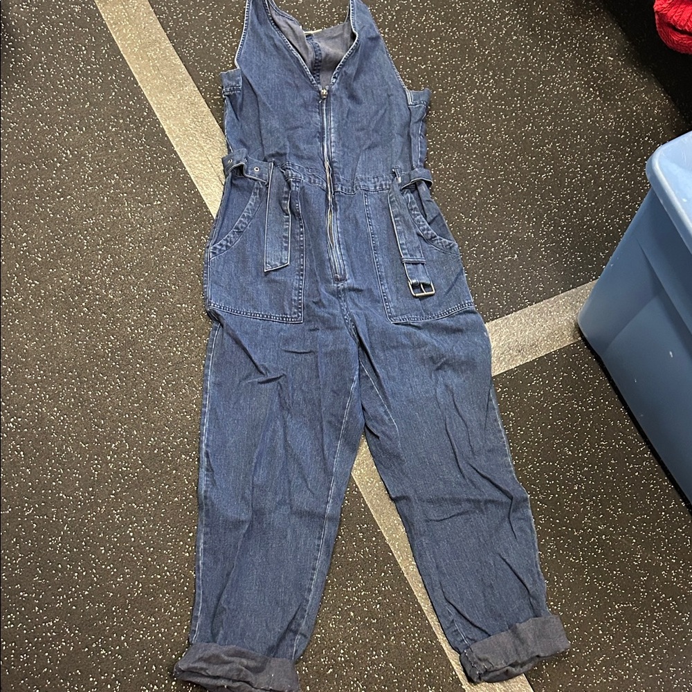 Rachel Comey Indigo Denim Overalls